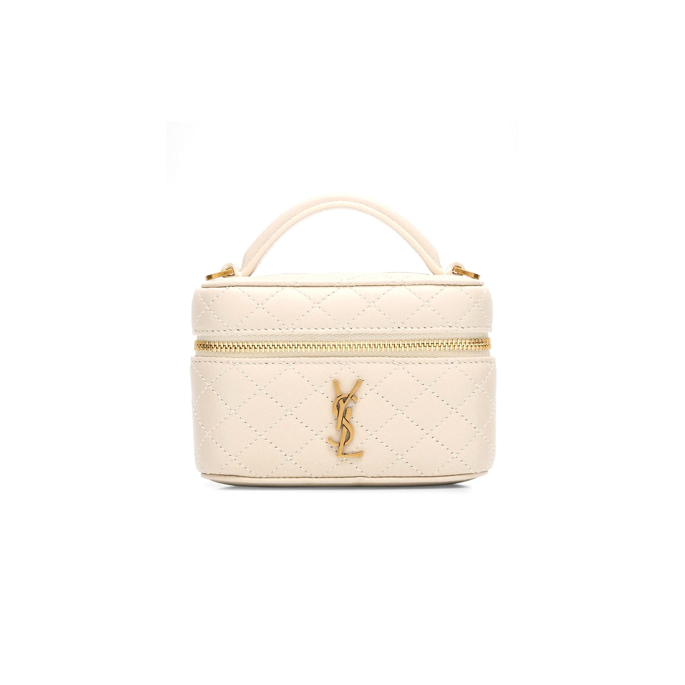 YSL MINI GABY LEATHER VANITY BAG 8192851EL07 (12*8*4cm)